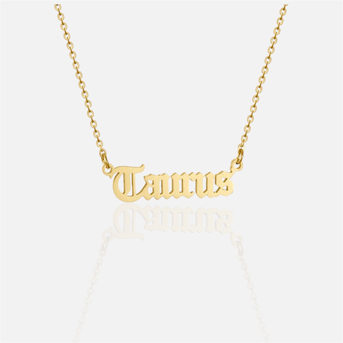 復古哥德風星座項鍊