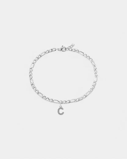 Pavé Initial Bracelet