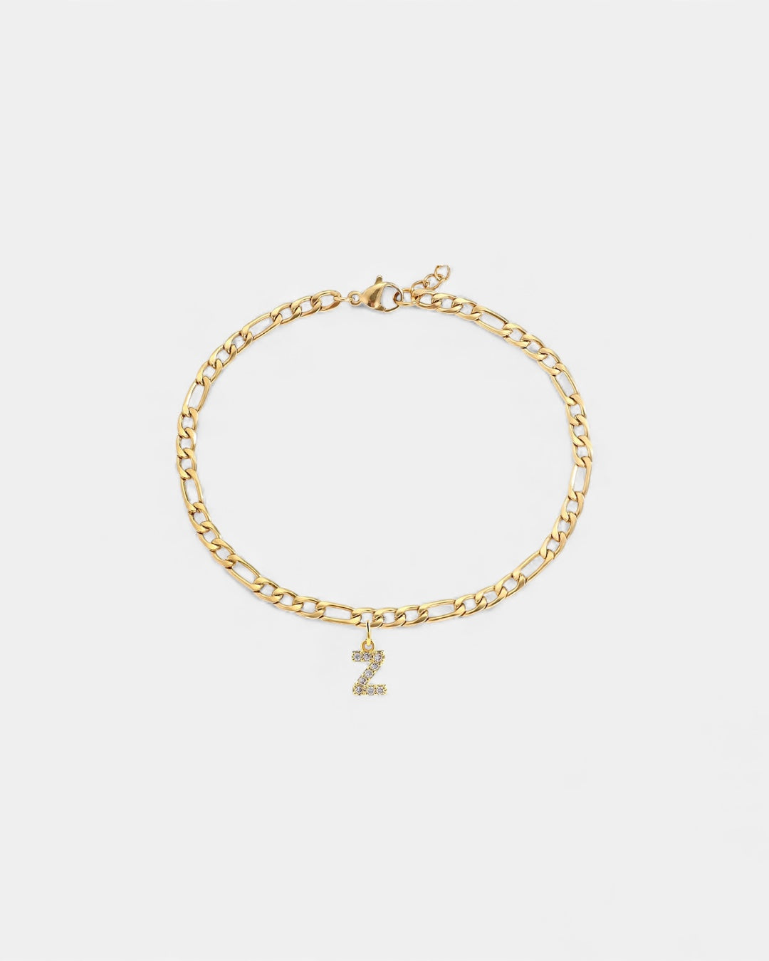 Pavé Initial Bracelet