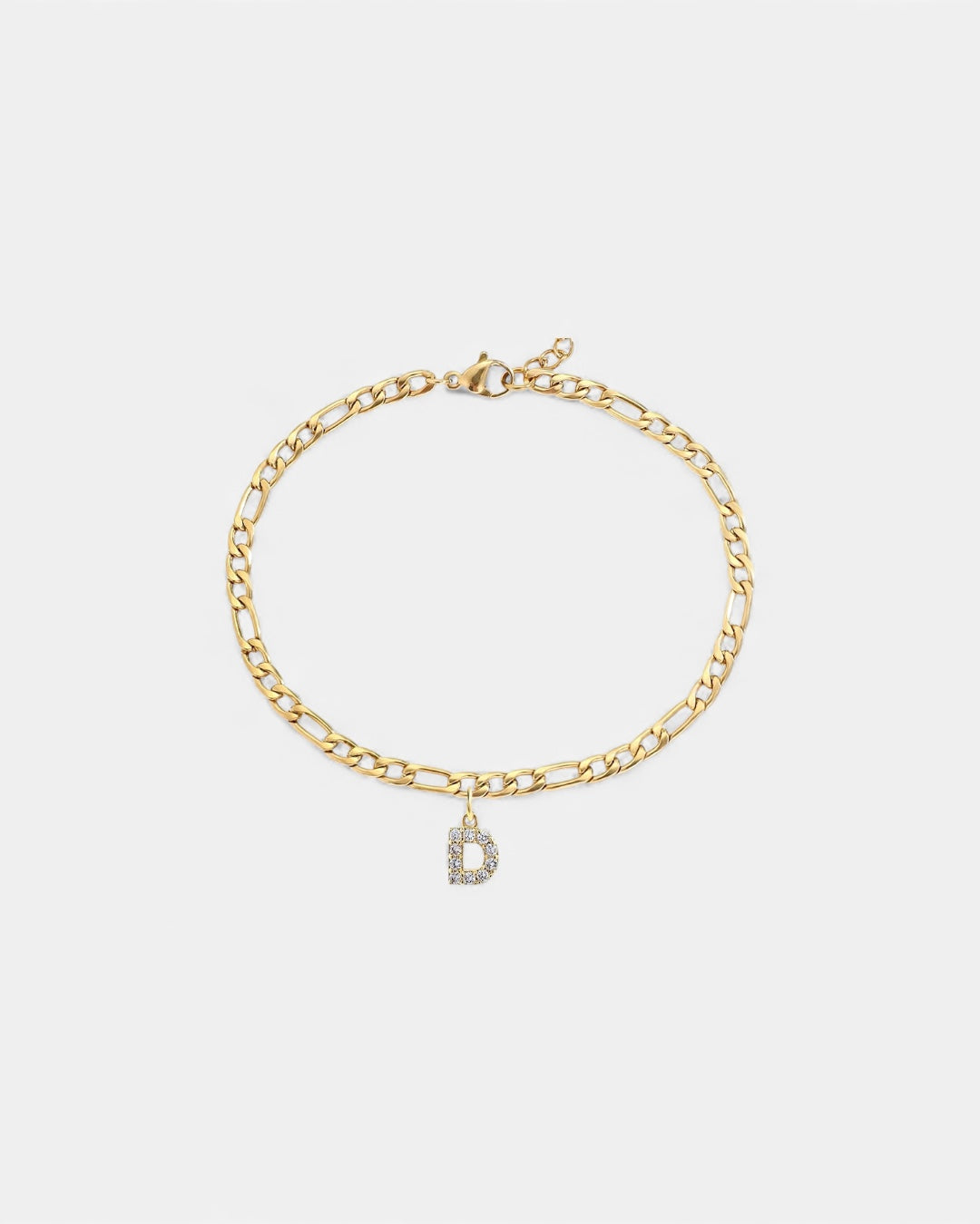 Pavé Initial Bracelet