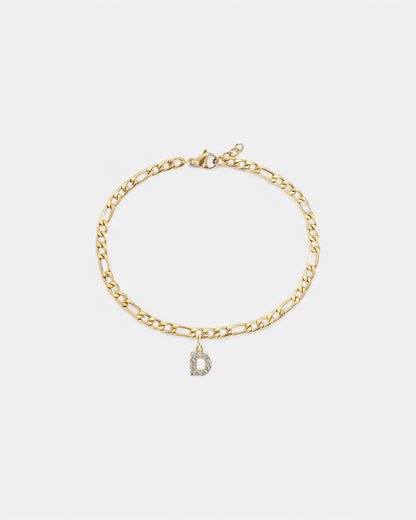 Pavé Initial Bracelet