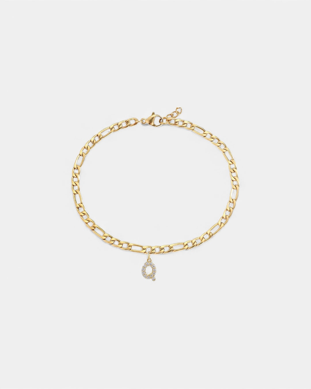 Pavé Initial Bracelet