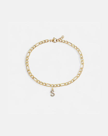Pavé Initial Bracelet