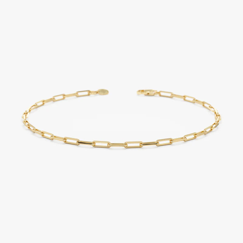 ÈVE Paperclip Chain Bracelet