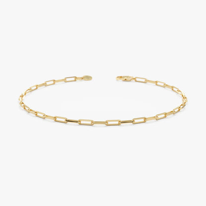 ÈVE Paperclip Chain Bracelet
