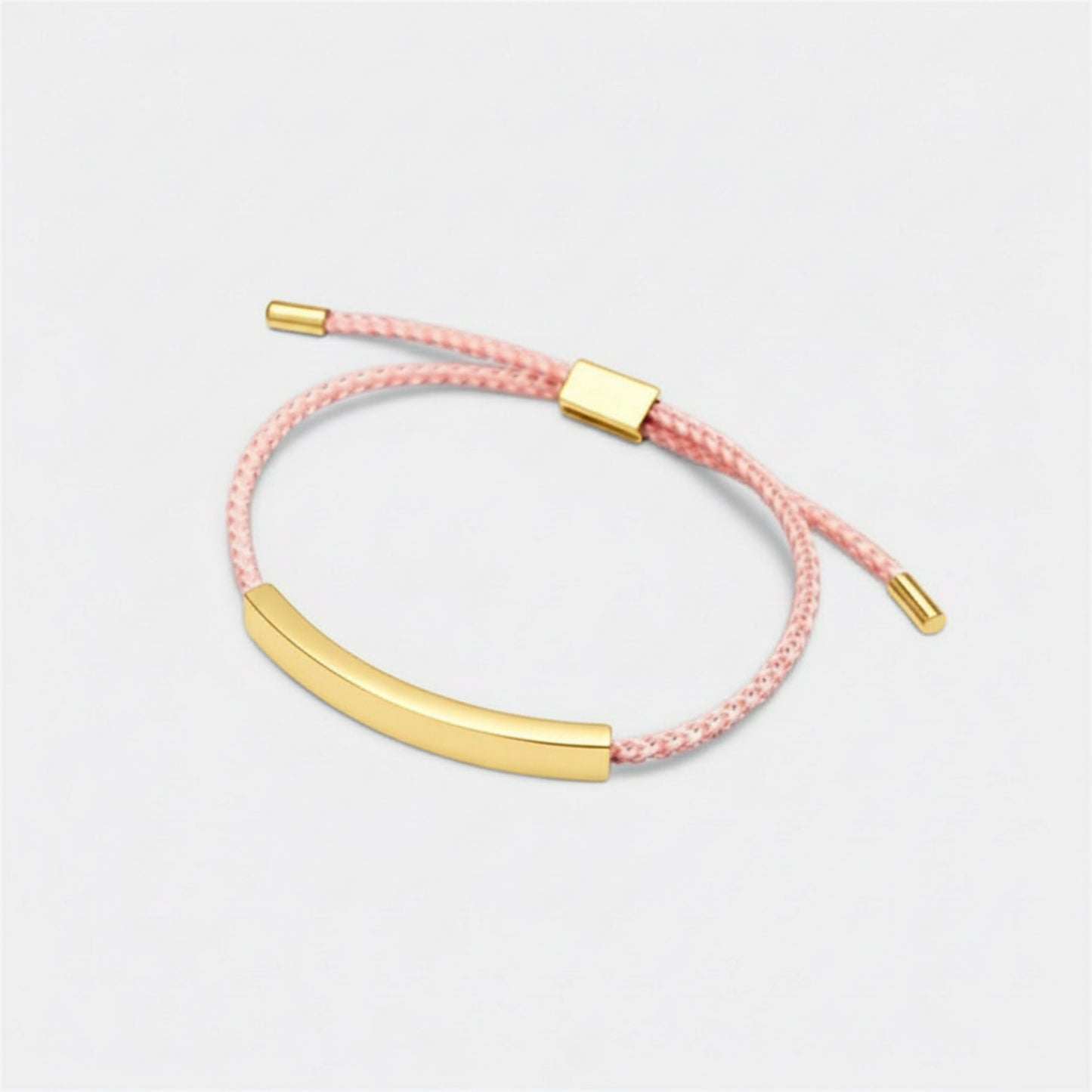 刻字條形編繩手鍊