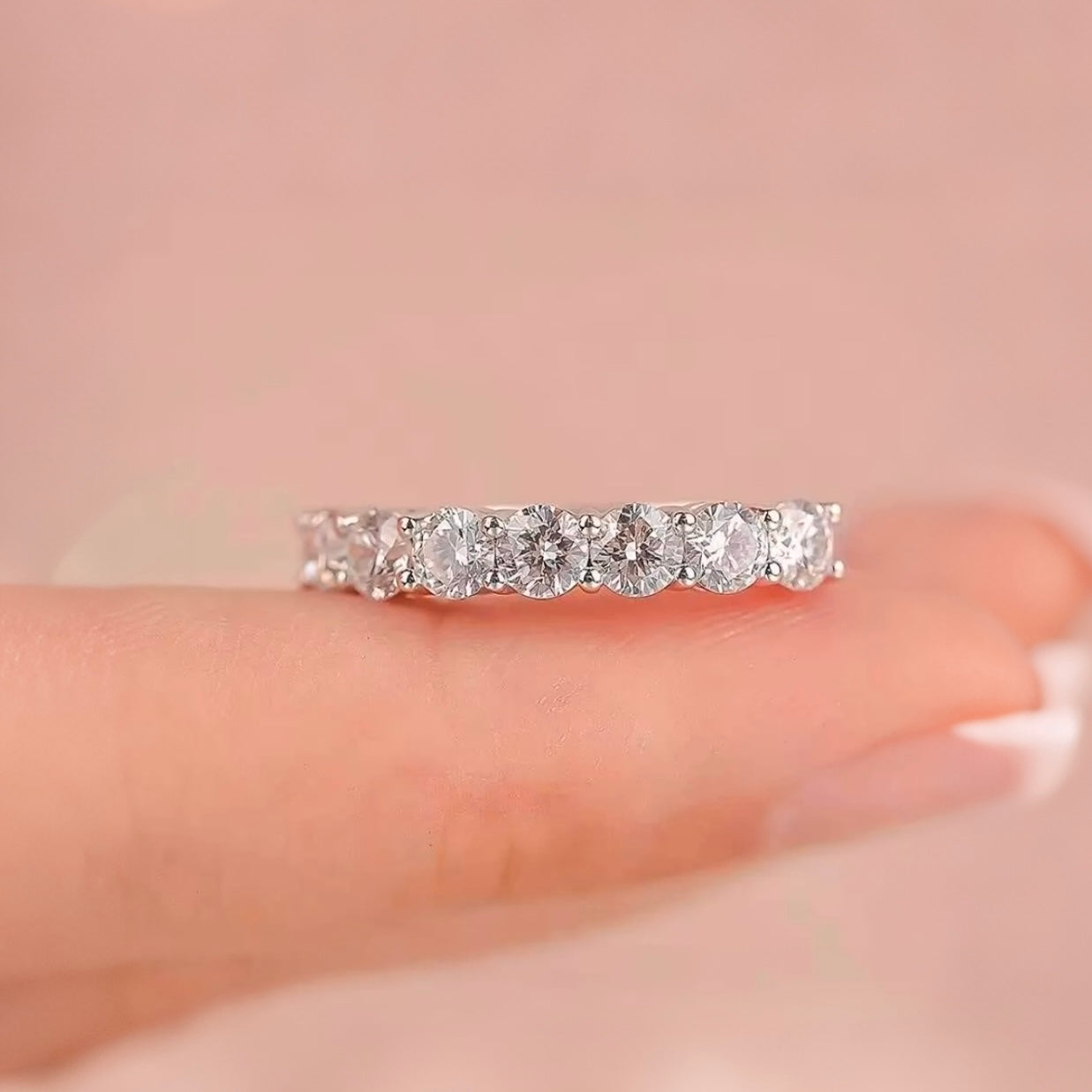 OPHELIA 七石排鑽戒指