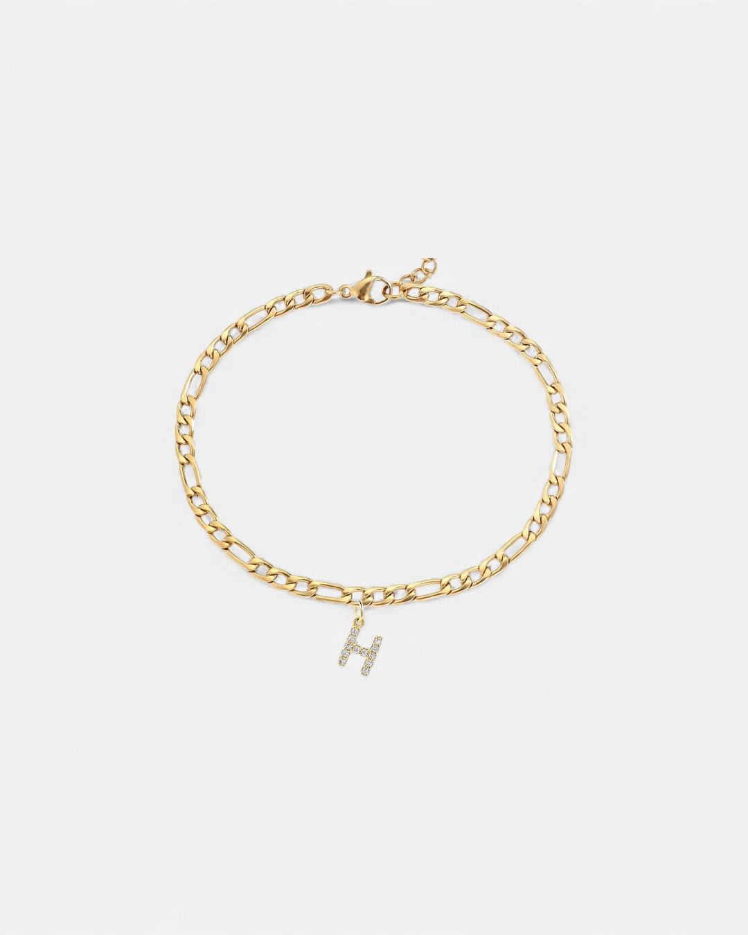 Pavé Initial Bracelet