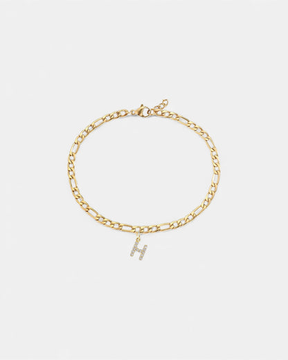 Pavé Initial Bracelet