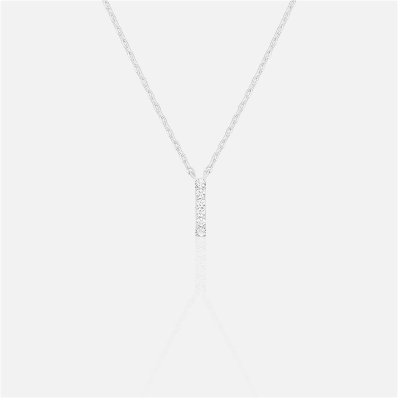 閃石單字母項鍊