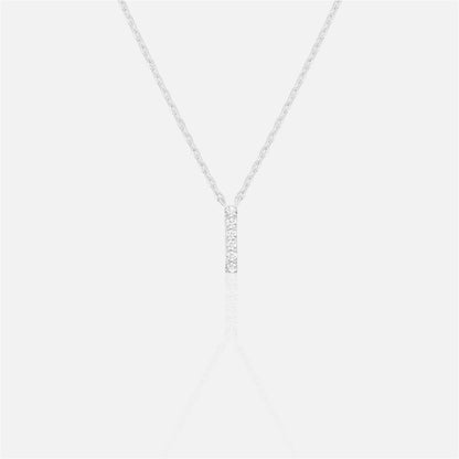 閃石單字母項鍊