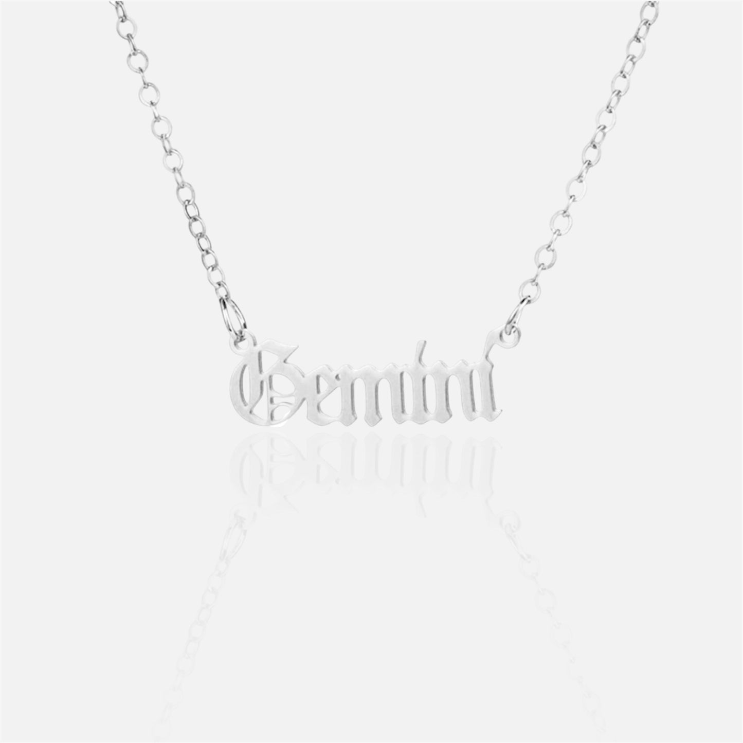 復古哥德風星座項鍊