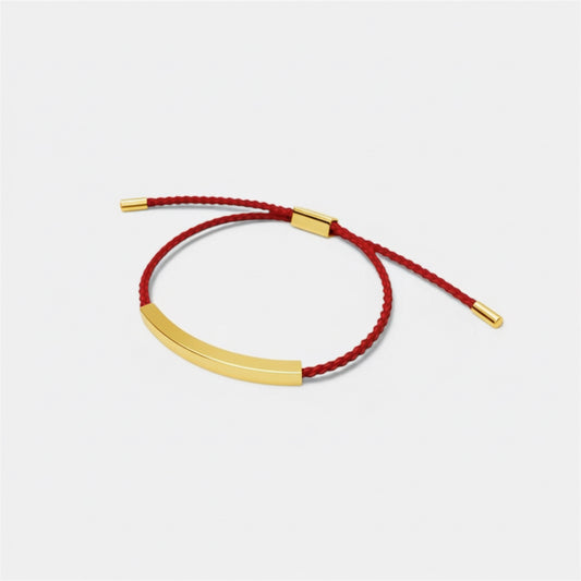 刻字條形編繩手鍊