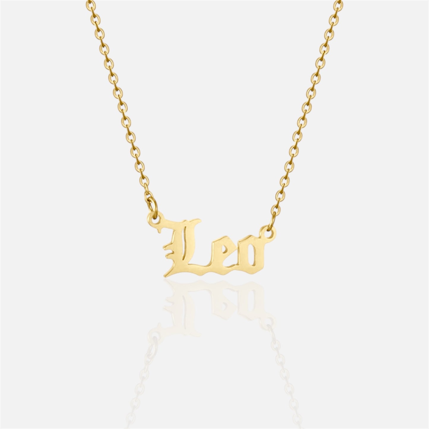 復古哥德風星座項鍊