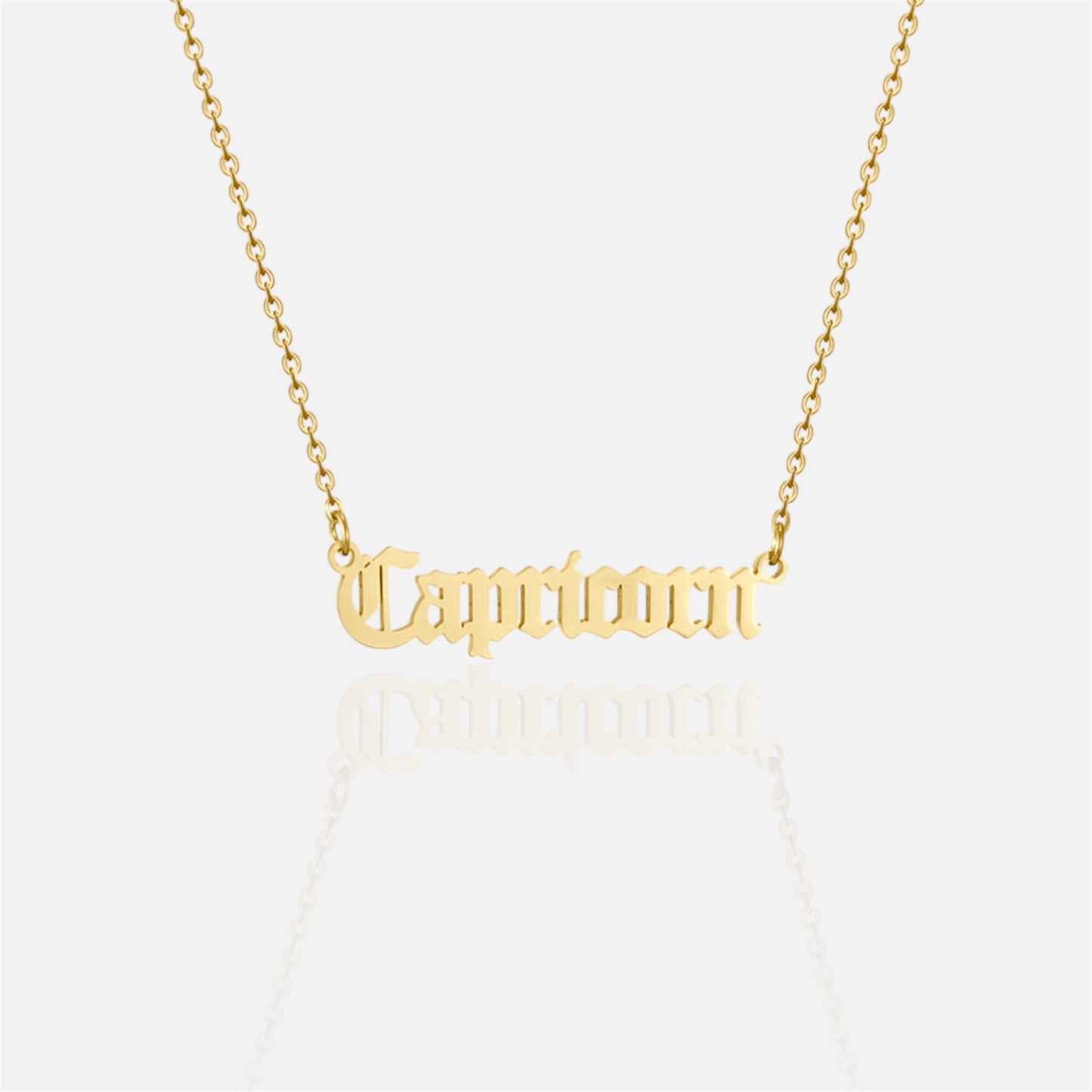 復古哥德風星座項鍊