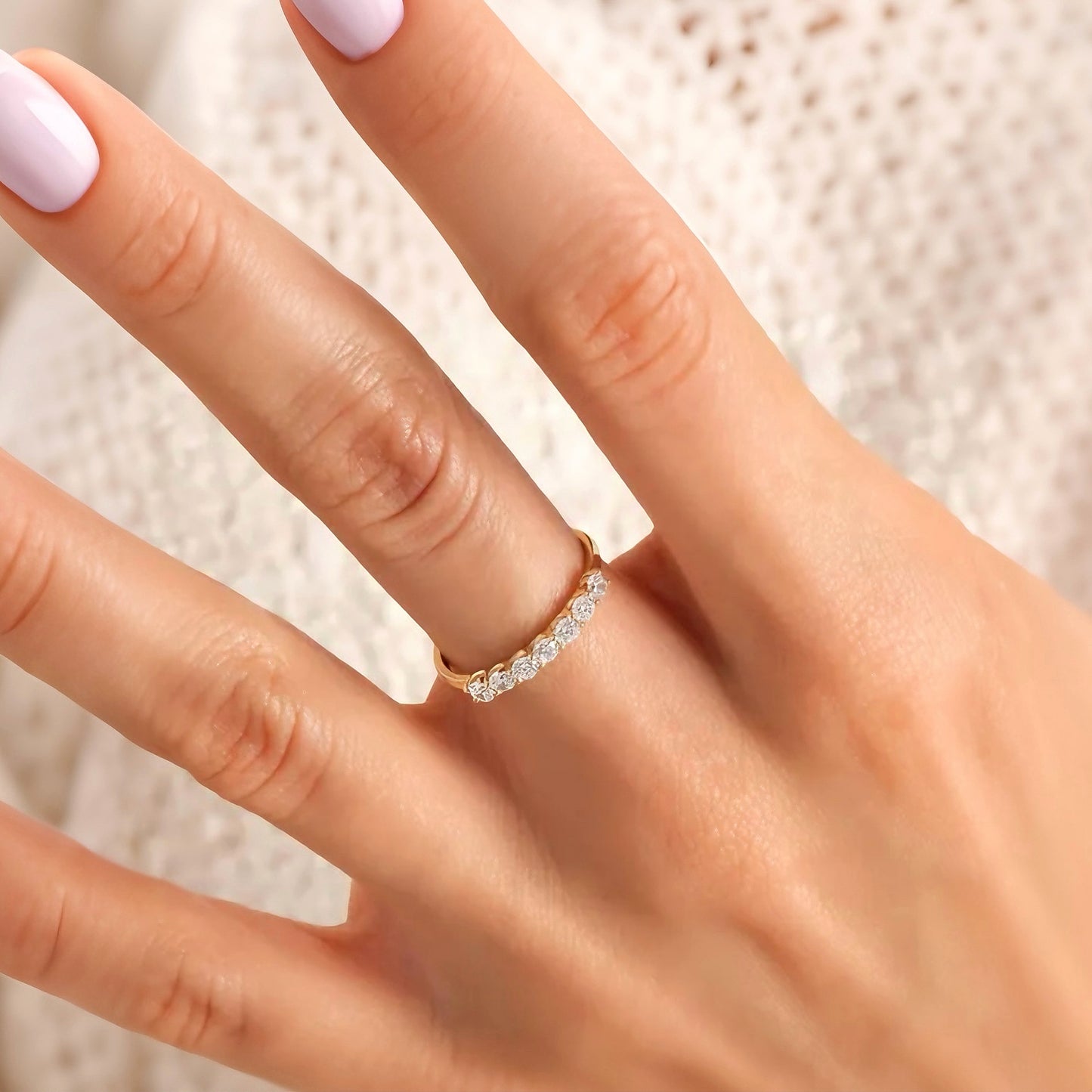 OPHELIA 七石排鑽戒指