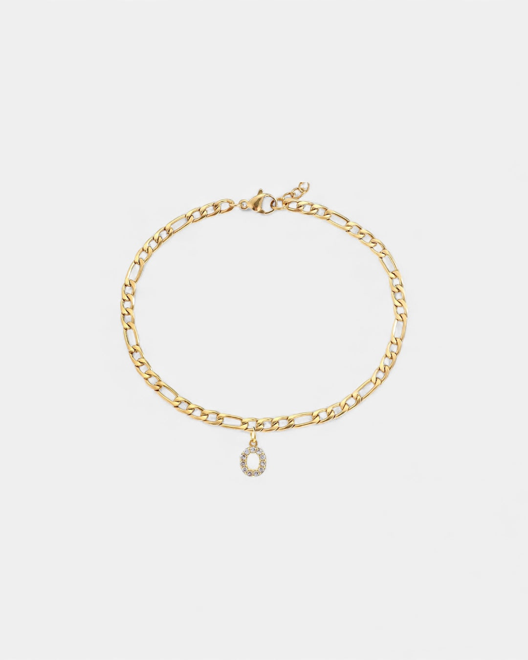 Pavé Initial Bracelet