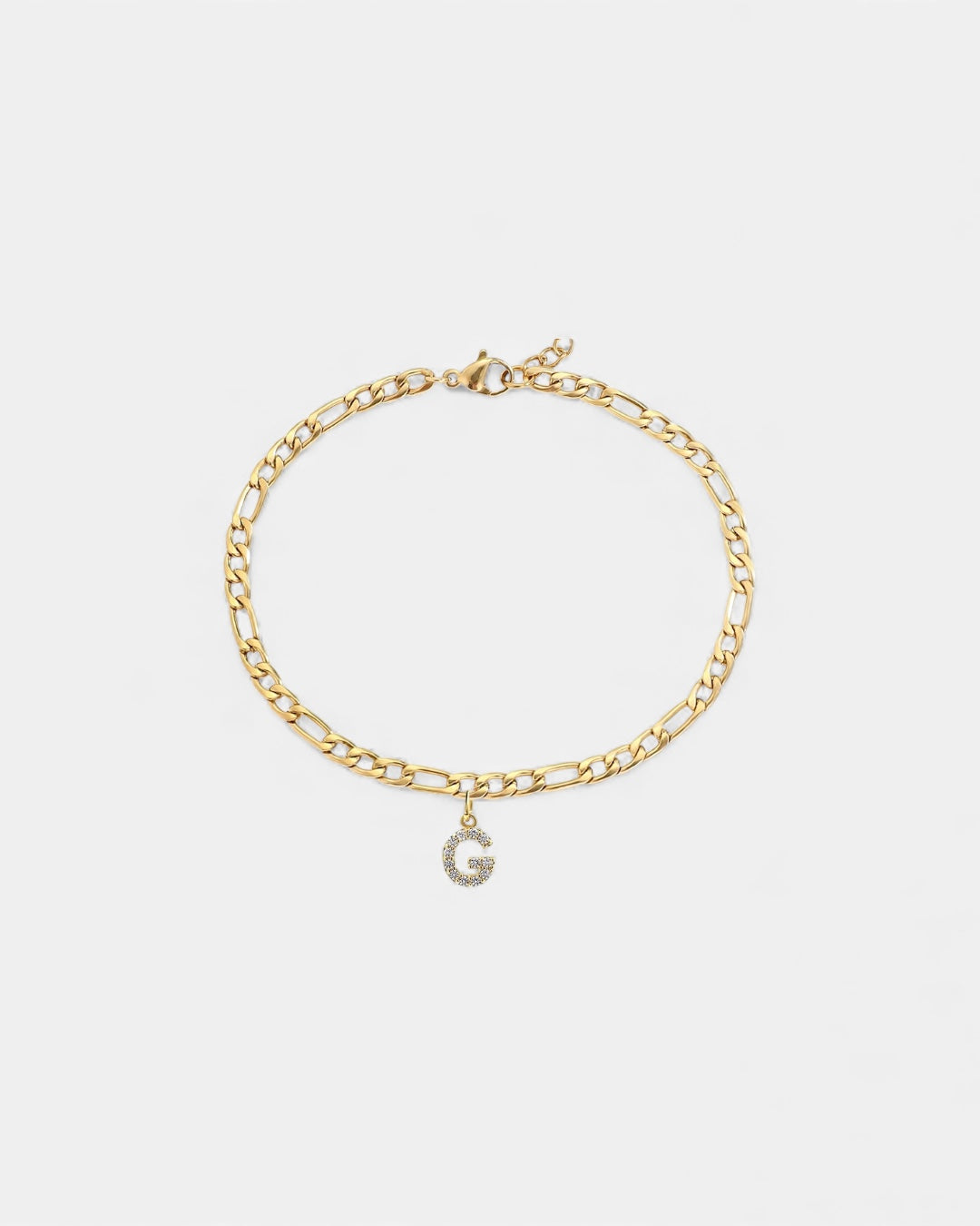 Pavé Initial Bracelet