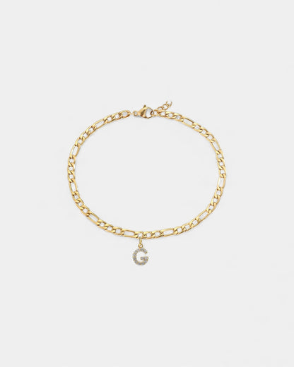 Pavé Initial Bracelet