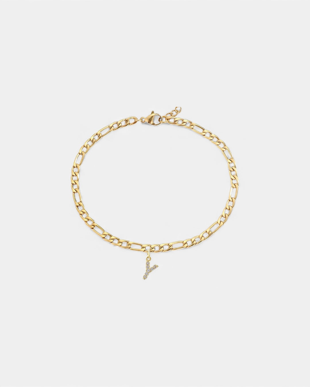 Pavé Initial Bracelet