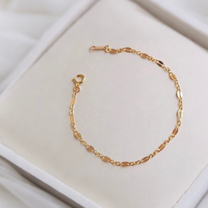 AURORA Shimmer Mirror Chain Bracelet