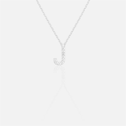 閃石單字母項鍊