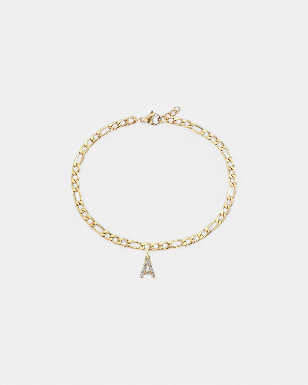 Pavé Initial Bracelet