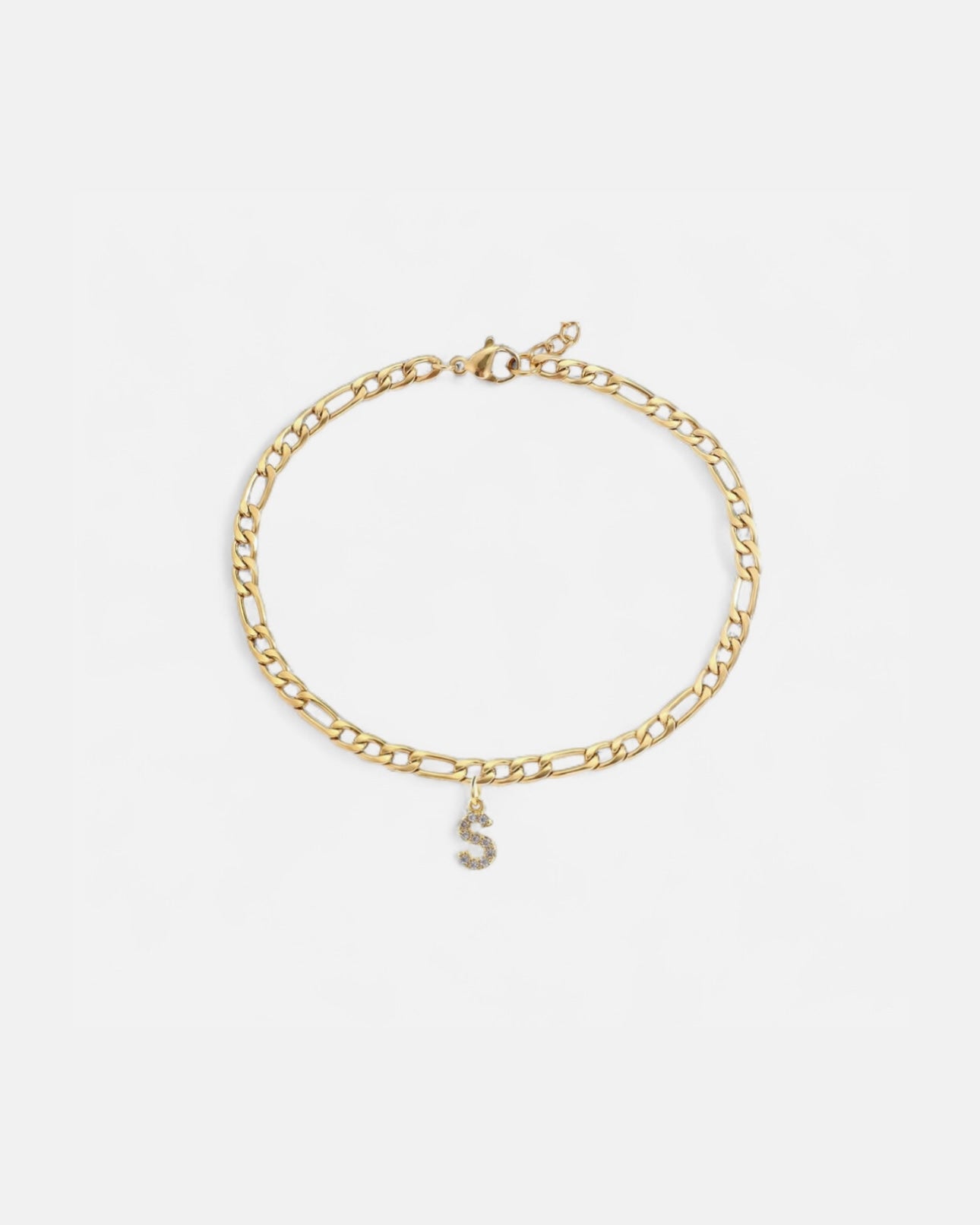 Pavé Initial Bracelet