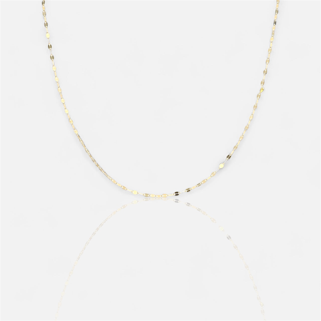 AURORA Shimmer Mirror Chain Necklace