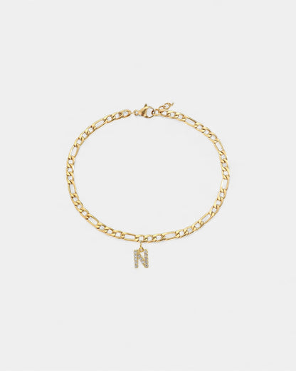 Pavé Initial Bracelet