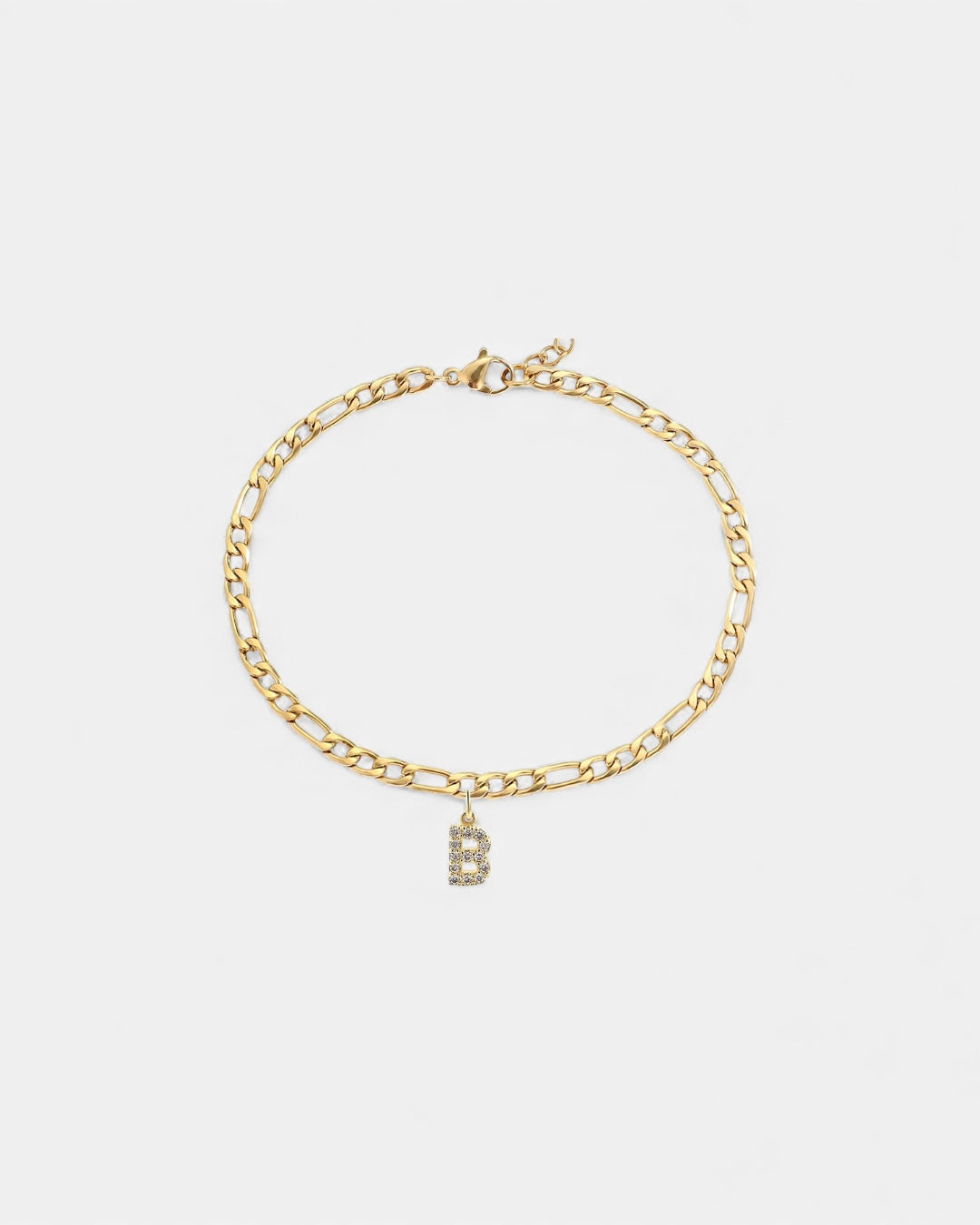 Pavé Initial Bracelet