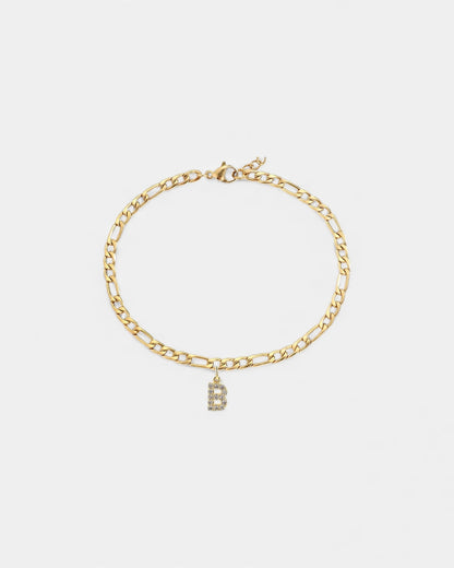 Pavé Initial Bracelet