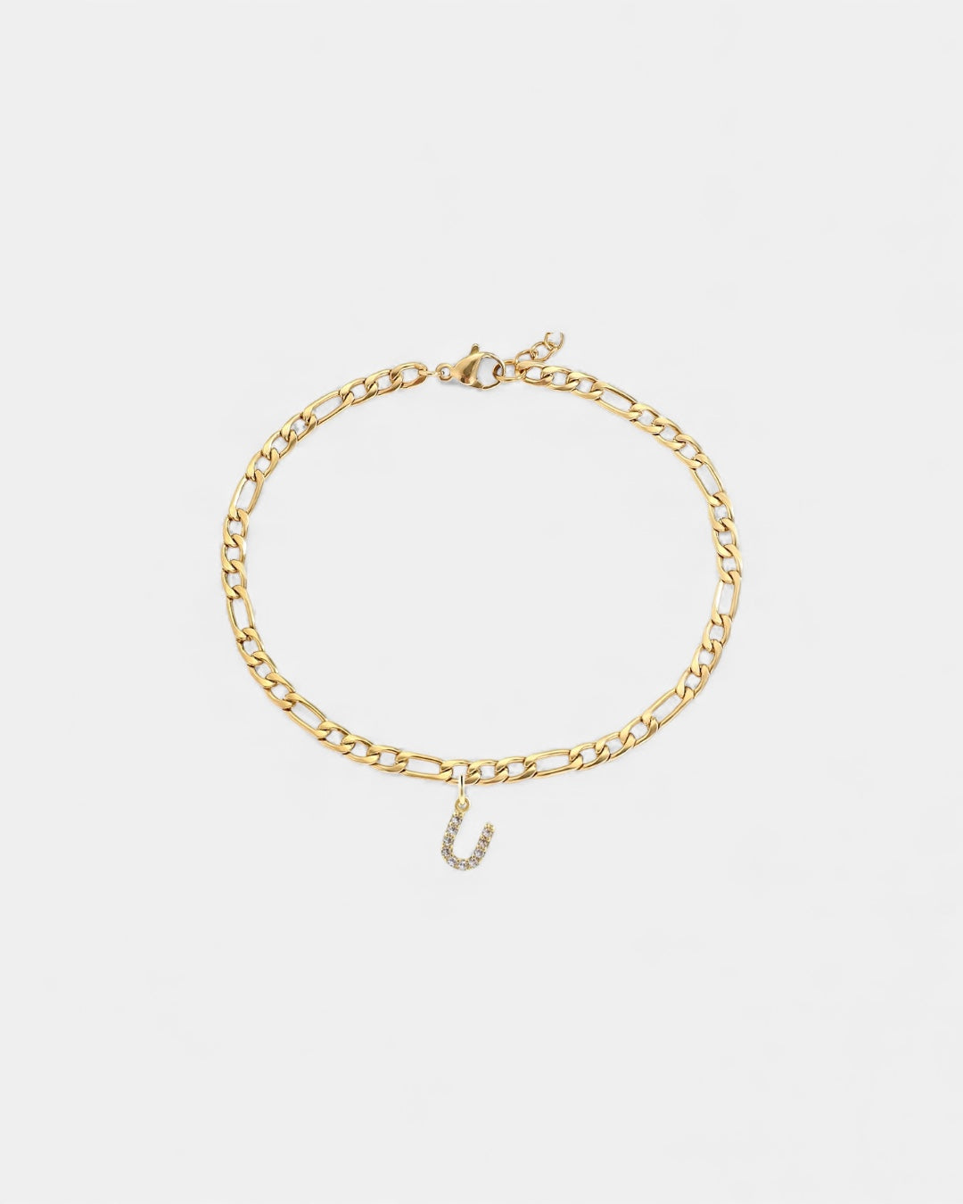 Pavé Initial Bracelet