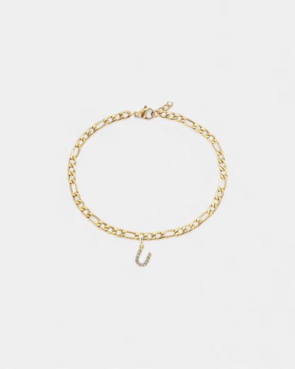 Pavé Initial Bracelet