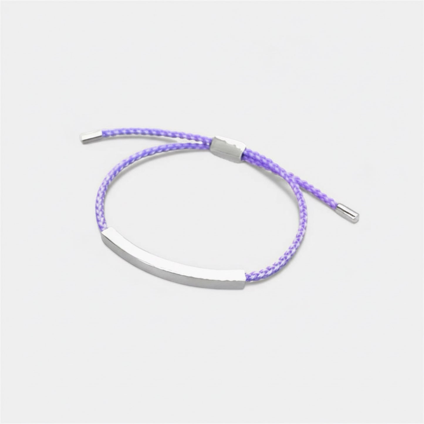 刻字條形編繩手鍊
