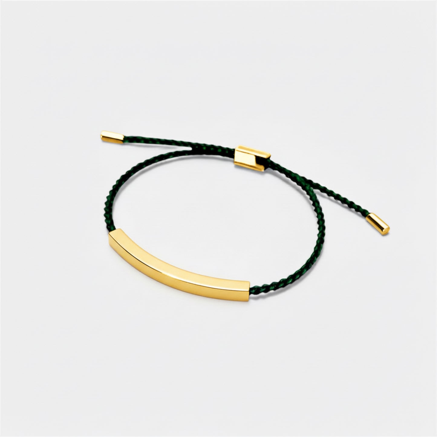 刻字條形編繩手鍊