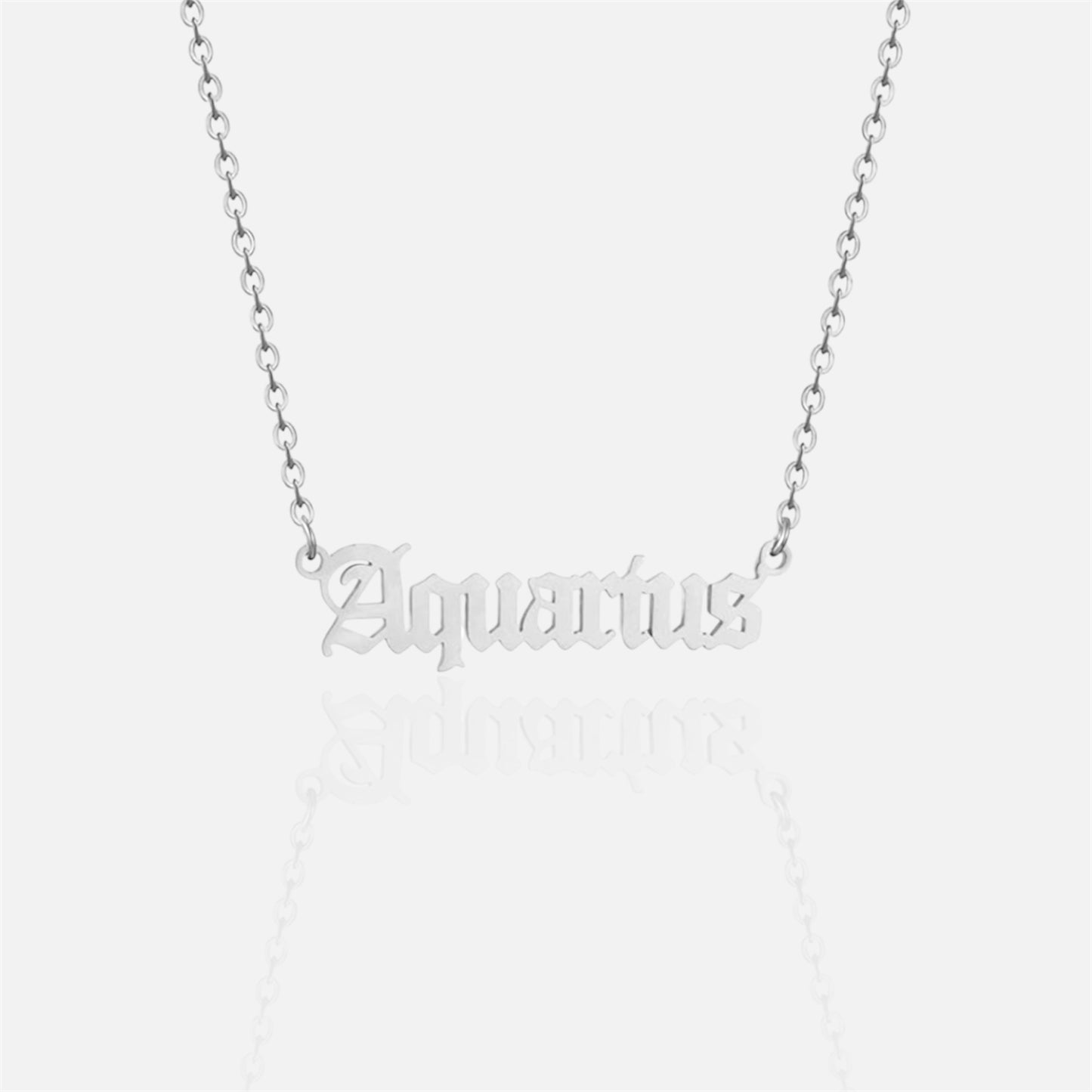 復古哥德風星座項鍊