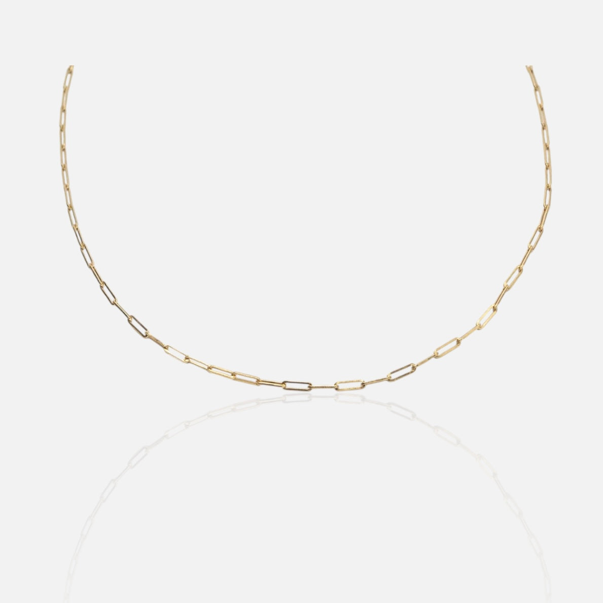 ÈVE Paperclip Chain Necklace