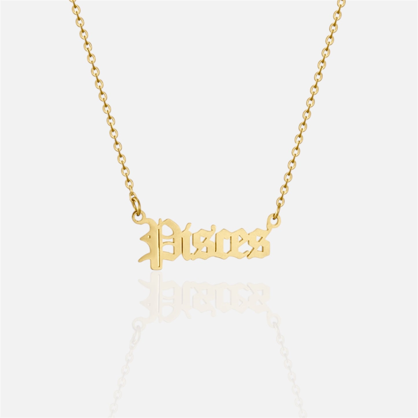 復古哥德風星座項鍊