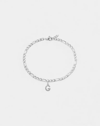 Pavé Initial Bracelet
