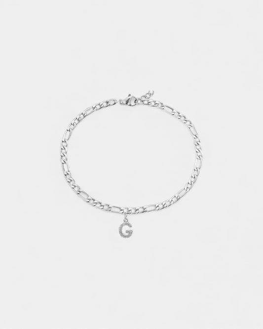 Pavé Initial Bracelet
