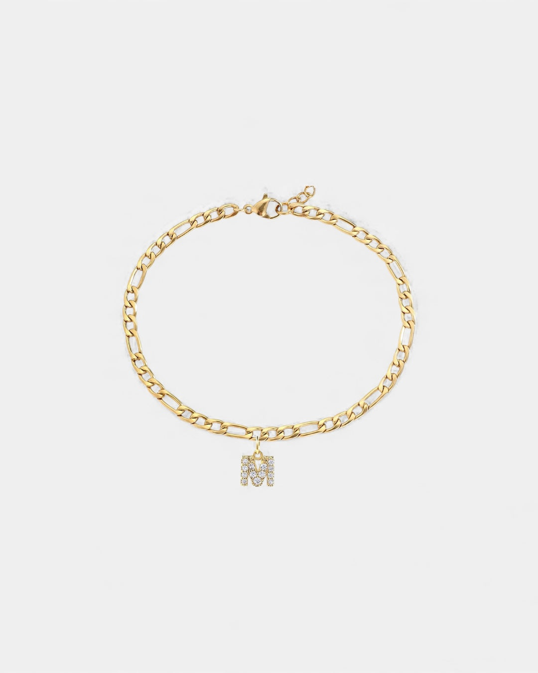 Pavé Initial Bracelet