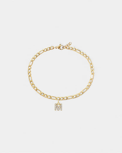 Pavé Initial Bracelet