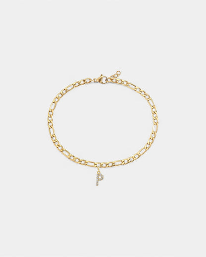 Pavé Initial Bracelet