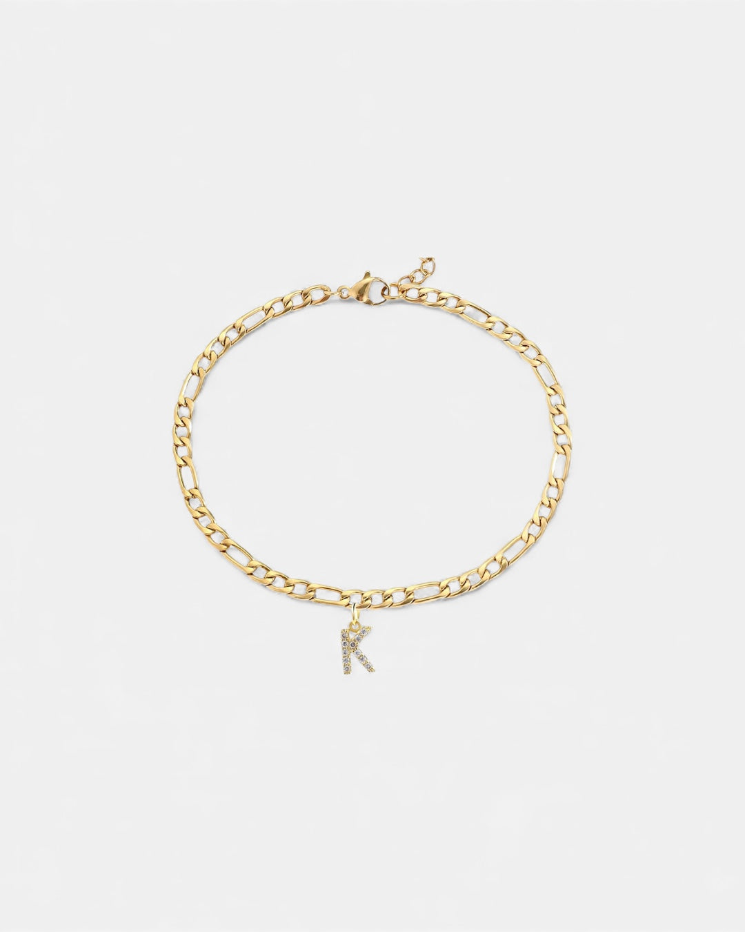 Pavé Initial Bracelet