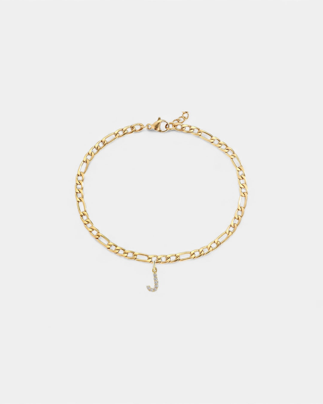 Pavé Initial Bracelet