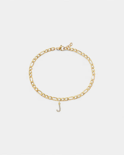 Pavé Initial Bracelet