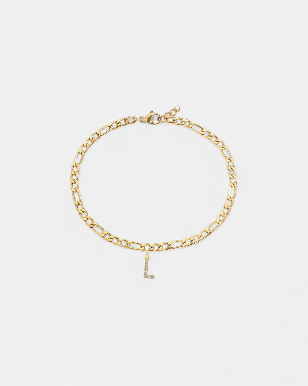 Pavé Initial Bracelet