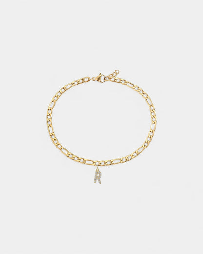 Pavé Initial Bracelet