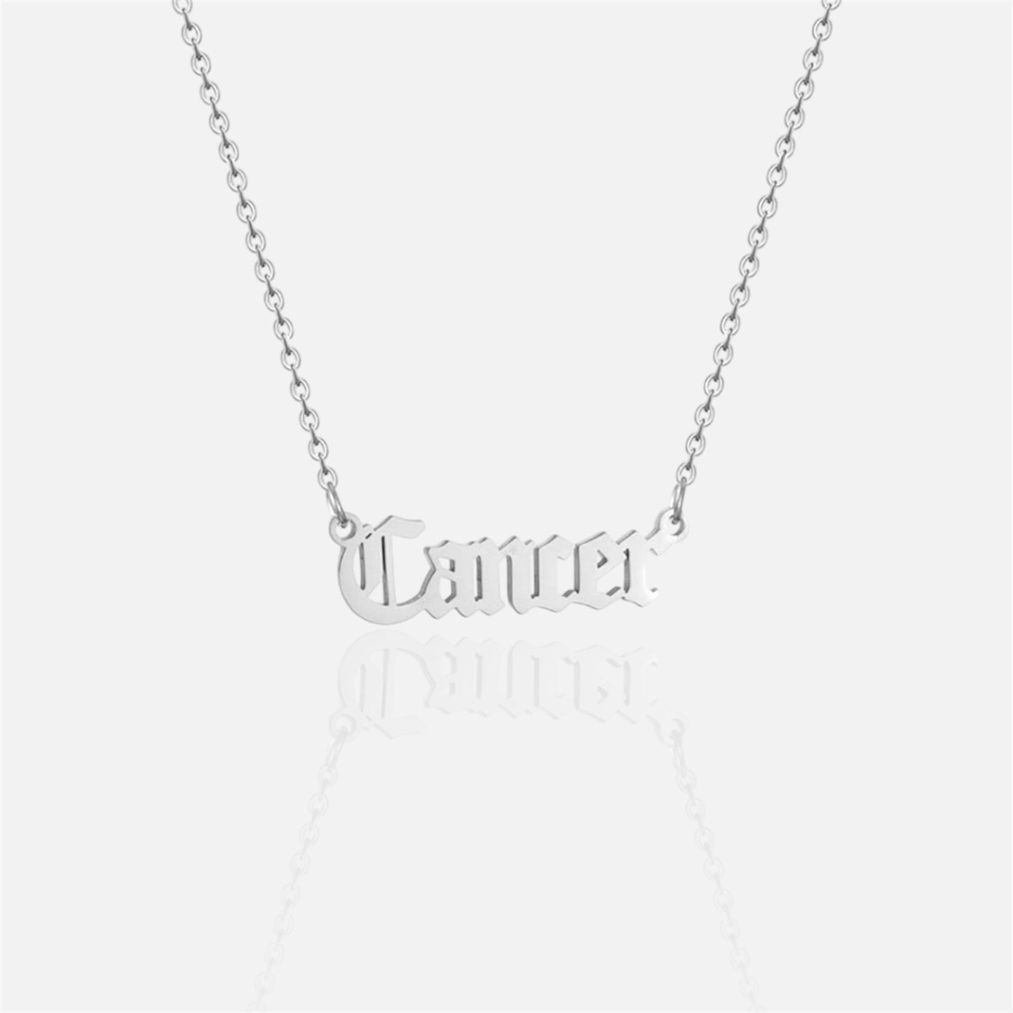 復古哥德風星座項鍊